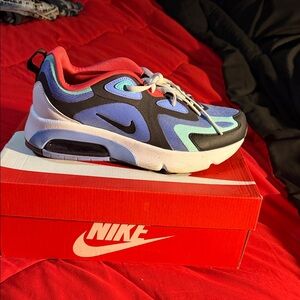 Nike Air Max with Red and Blue Accents